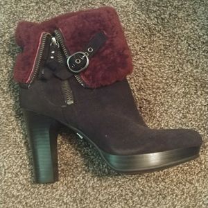 UGG HEEL BOOTS